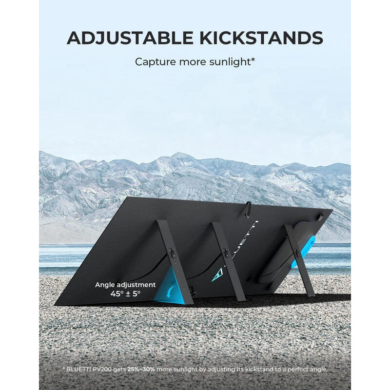 BLUETTI Générateur Électrique EB3A+PV200 268Wh/600W LiFePO4 Batterie Pour Voyage – Image 6