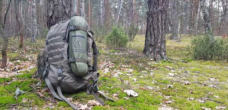 Bushmen Thermo Blanket - Bâche/Bivouac/Poncho/Sous-couverture - Olive – Image 6