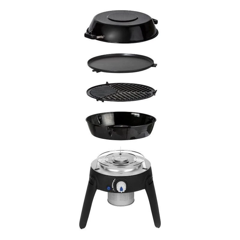 CADAC Safari Chef 30 HP Barbecue Gaz BBQ Grill Spécial Camping Pieds Repliables