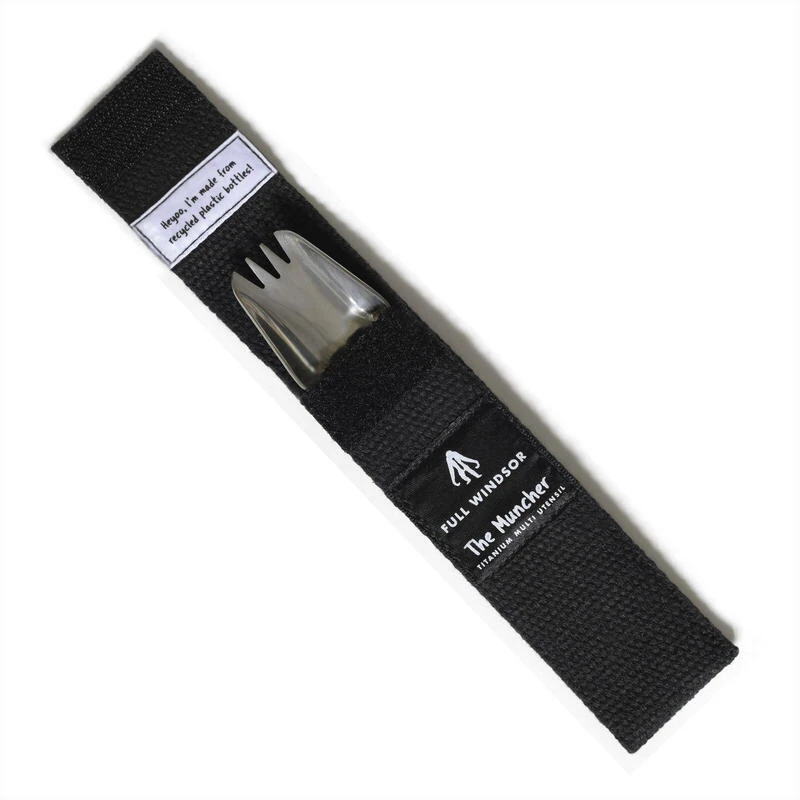 COUVERTS MULTIFONCTIONS THE MUNCHER - 9 EN 1 - BIVOUAC RANDONNÉE - TITANE PUR – Image 4