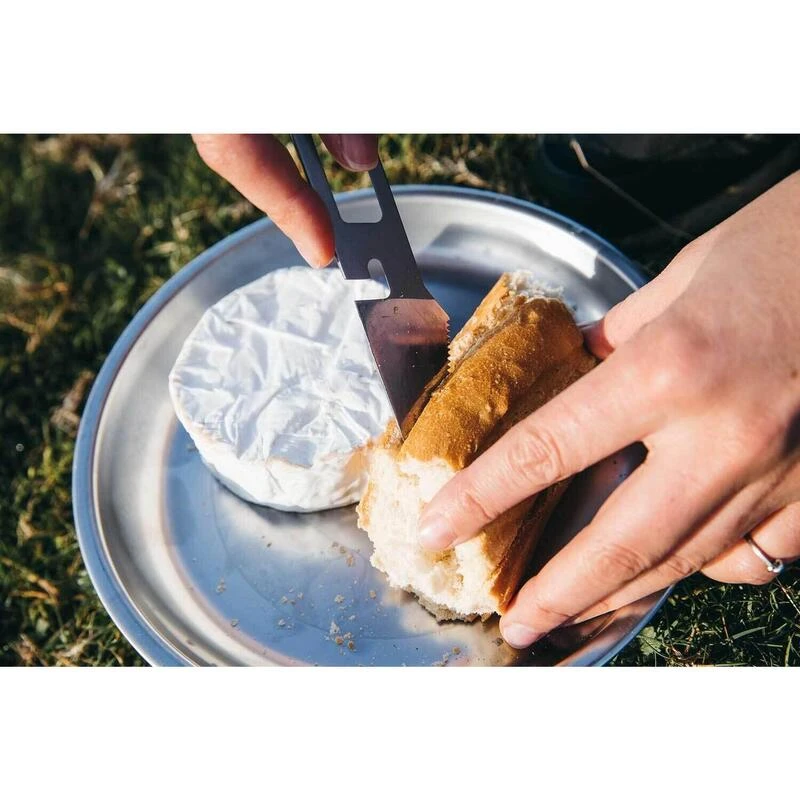 COUVERTS MULTIFONCTIONS THE MUNCHER - 9 EN 1 - BIVOUAC RANDONNÉE - TITANE PUR – Image 6