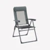 Quechua FAUTEUIL PLIANT CONFORTABLE POUR LE CAMPING - INCLINABLE - ACIER