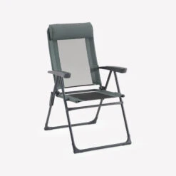 Quechua FAUTEUIL PLIANT CONFORTABLE POUR LE CAMPING - INCLINABLE - ACIER