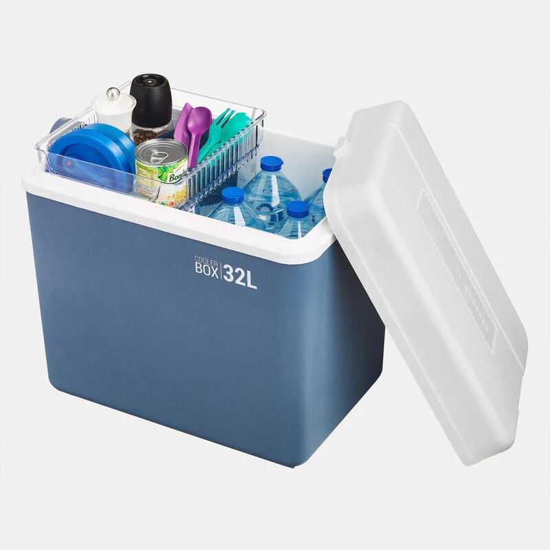 Quechua GLACIERE RIGIDE DE CAMPING - 32 LITRES - CONSERVATION AU FRAIS 14 HEURES – Image 3