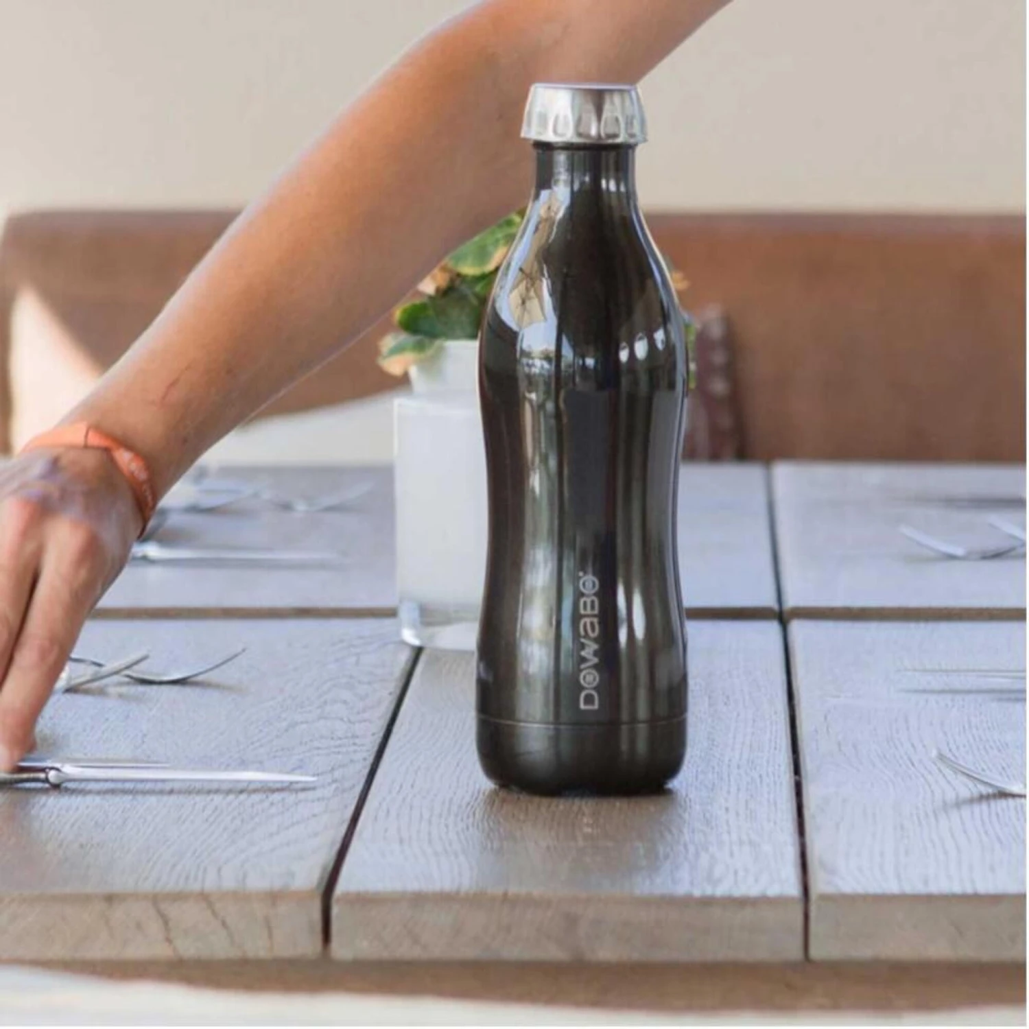 Gourde Earth Collection Simple Paroi Olive - 1200 Ml - Vert – Image 5