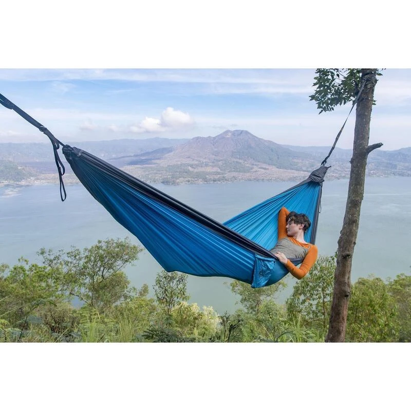 TICKET TO THE MOON Hamac King SizeAqua / Gris Foncé – Image 2