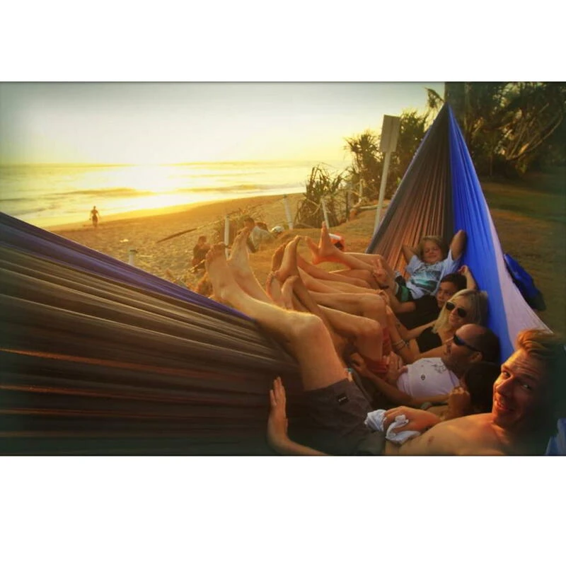 TICKET TO THE MOON Hamac King SizeAqua / Gris Foncé – Image 4