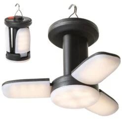 Lampe De Camping Kvitnes - Lampe LED - 6 Modes D'éclairage - Fonction Powerbank