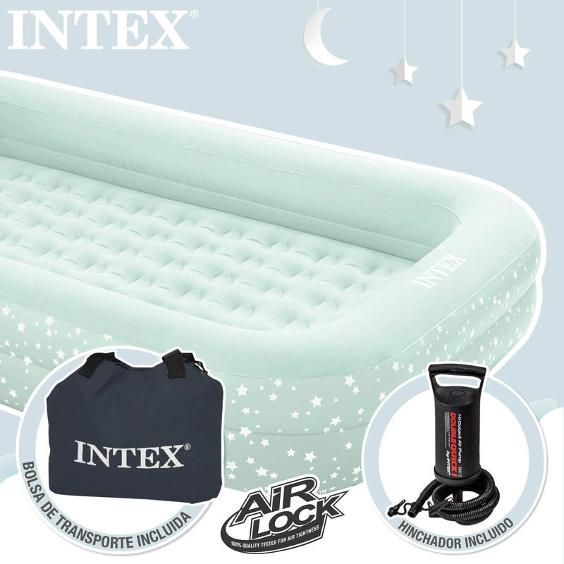 Matelas Gonflable - Intex Kidz - Matelas Gonflable Pour Enfants - 1 Personne – Image 2