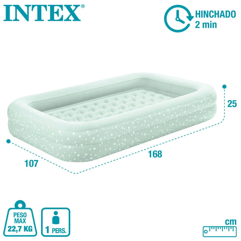 Matelas Gonflable - Intex Kidz - Matelas Gonflable Pour Enfants - 1 Personne – Image 3