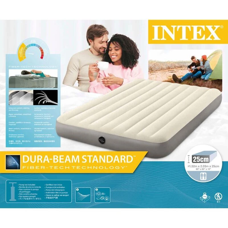 Matelas Gonflable - Intex Single-High -2 Personnes – Image 5