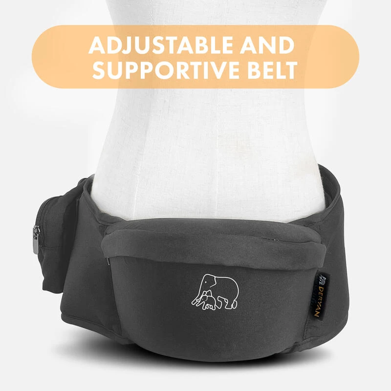 Pack Basic Luxe Nacelle Ergonomique - Porte-bébé Confortable - Gris – Image 4