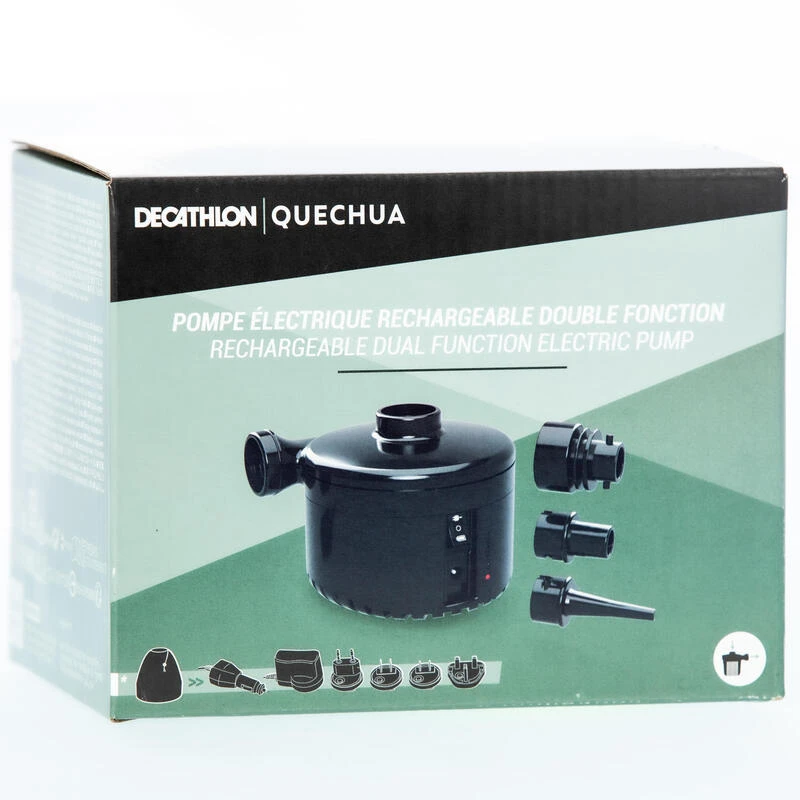 Quechua POMPE ÉLECTRIQUE COMPACTE POUR LE CAMPING - RECHARGEABLE SUR SECTEUR – Image 5