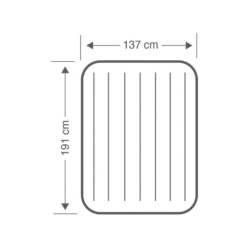 Intex Prestige Downy Full Airbed - Lit Gonflable - 191x137x25cm - Avec Accessoires – Image 4