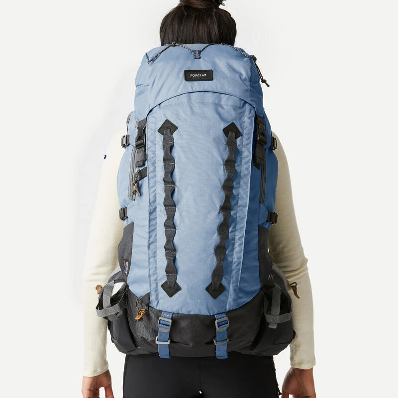 Sac à Dos De Trekking Femme 50+10 L - MT900 SYMBIUM – Image 10