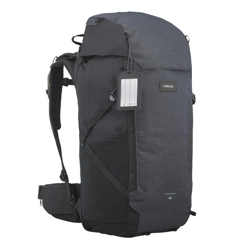 Sac à Dos De Voyage Et Trekking Ouverture Valise 50 + 6 L Homme - Travel 900 – Image 3