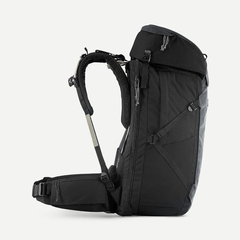 Sac à Dos De Voyage Et Trekking Ouverture Valise 50 + 6 L Homme - Travel 900 – Image 4