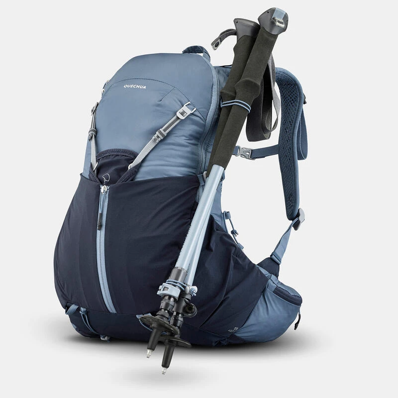Quechua Sac à Dos Ultra Léger De Randonnée Rapide FH 500 Femme Bleu. – Image 3