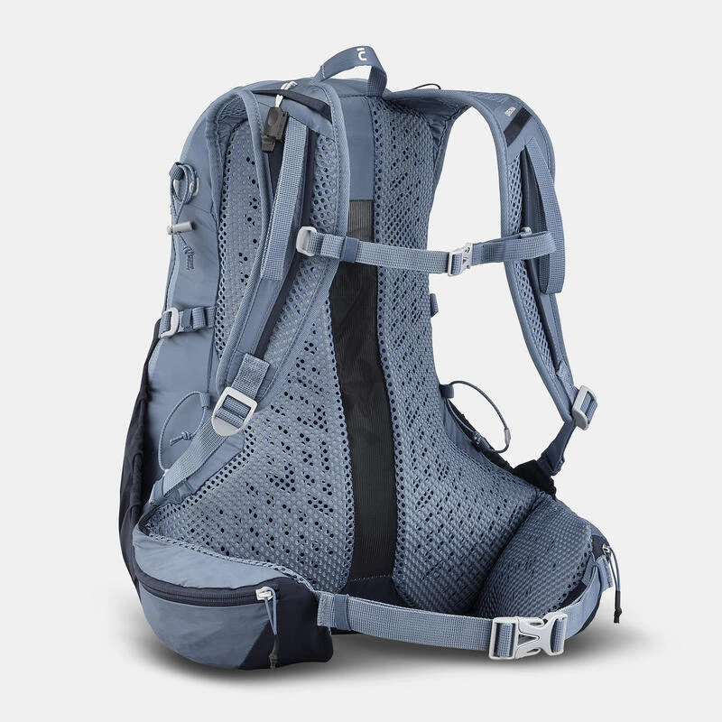 Quechua Sac à Dos Ultra Léger De Randonnée Rapide FH 500 Femme Bleu. – Image 4