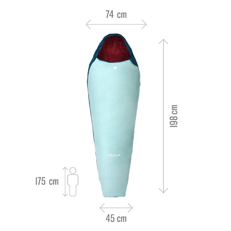 Lafuma Sac De Couchage Trekking Femme ACTIVE 10 Gauche – Image 4