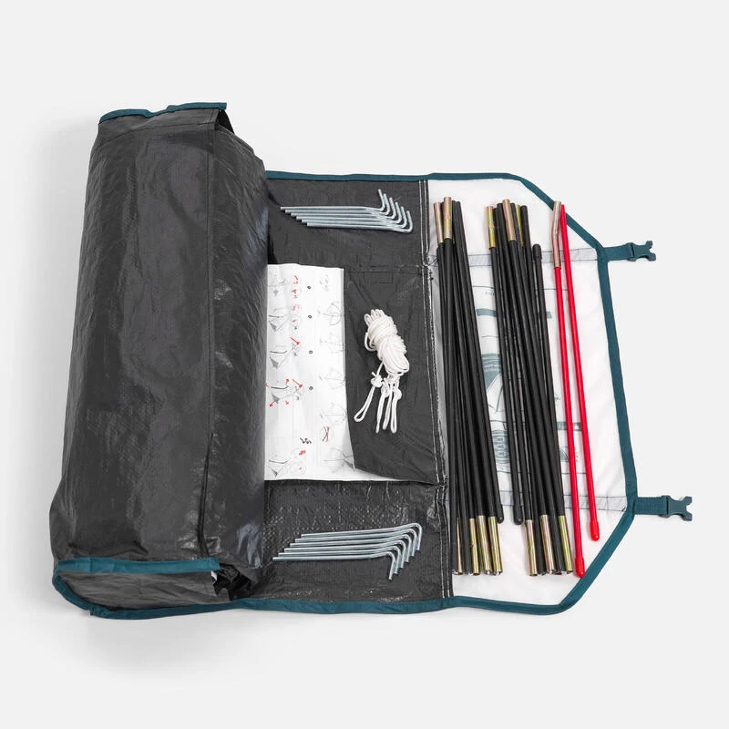 Quechua Tente De Camping - MH100 - 3 Places - Fresh & Black – Image 4