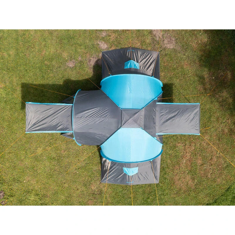 Tente Dôme Hammerfest 4 Plus - Camping - 2 Cabines - 4 Personnes - 2 Entrées – Image 5