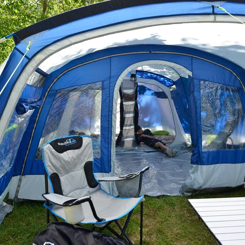 Tente Familiale Dôme Nimbus 12 - Camping - 12 Personnes - 3 Cabines – Image 7