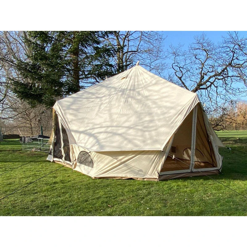 Tente Tipi En Coton - Freya - 12 Personnes - 6 X 4 M – 3m Hauteur - Moustiquaire – Image 2