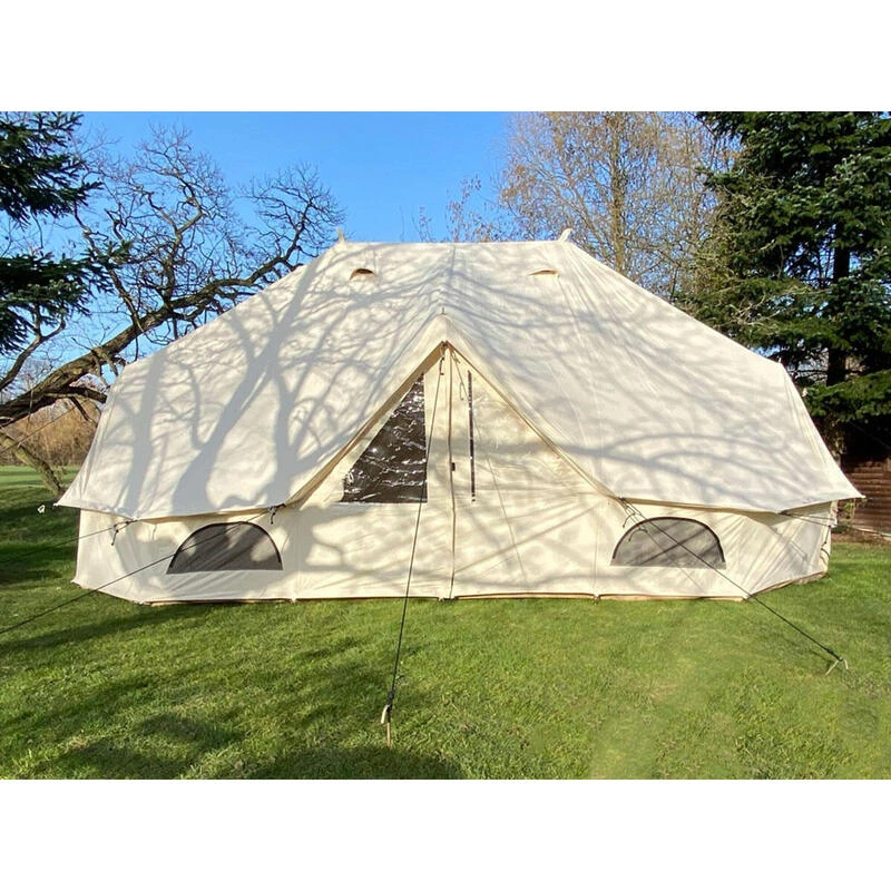 Tente Tipi En Coton - Freya - 12 Personnes - 6 X 4 M – 3m Hauteur - Moustiquaire – Image 3