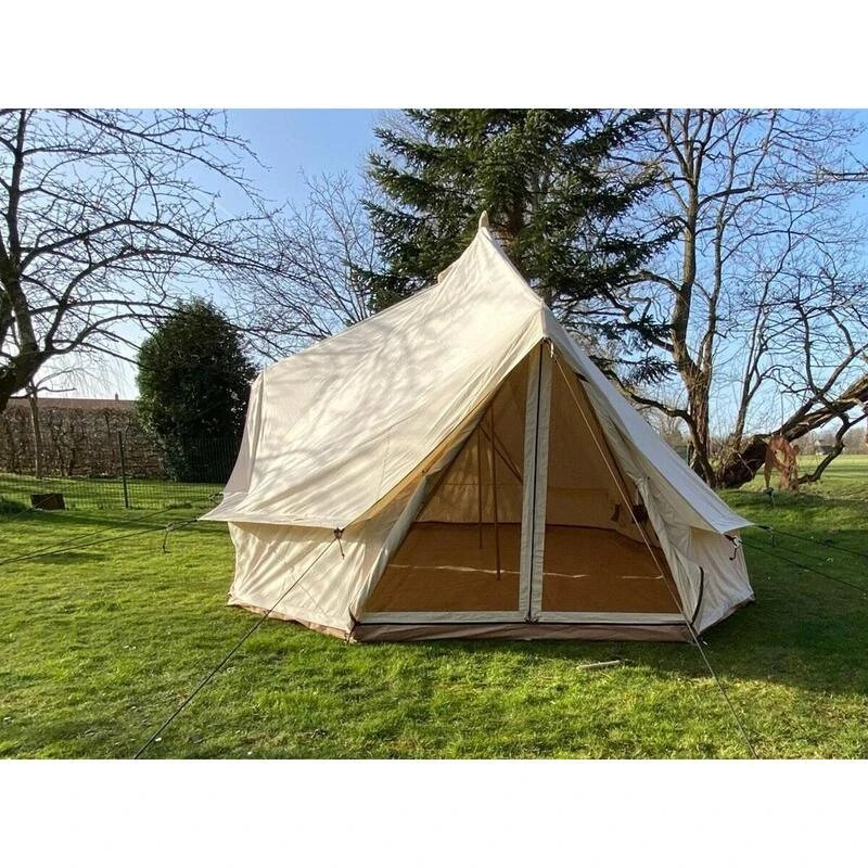 Tente Tipi En Coton - Freya - 12 Personnes - 6 X 4 M – 3m Hauteur - Moustiquaire – Image 6