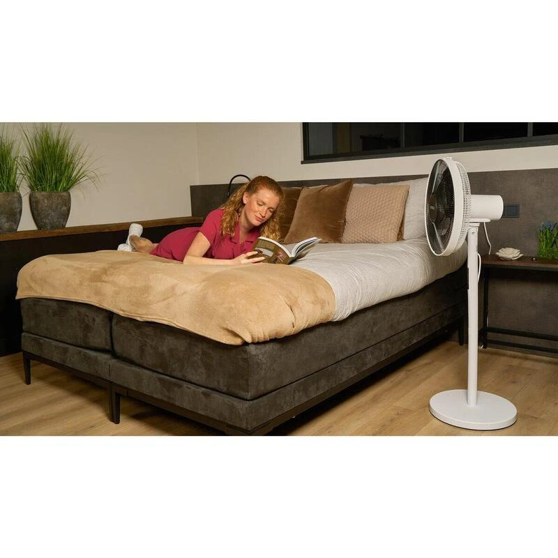 Trépied De Ventilateur Sur Pied Luvego Avec Télécommande - Minuterie - 40CM – Image 2