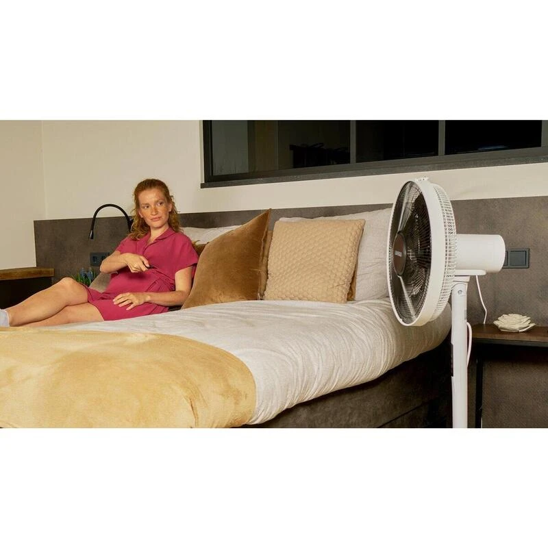 Trépied De Ventilateur Sur Pied Luvego Avec Télécommande - Minuterie - 40CM – Image 3